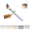 Berglander fourchette à gâteau arc-en-ciel 12 pièces, Fourchettes à dessert en acier inoxydable placage coloré en titane, Fourchettes de fruits, Petite fourchette pour la maison, Restaurant