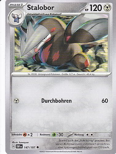 Stalobor - OBF 147/197 - Uncommon - Karmesin & Purpur - Obsidianflammen - mit LMS Trading Grußkarte