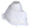 Colcolo Kunststoffe Nähen Handgefertigt Weiches Basteln, Plüsch Fellstoff Flauschiges Bastelfell, Santa Hair Dwarf Gnome Beard DIY Handwerk Dekoration für Weihnachtsbaum, Kostüm Dekoration, Weiß