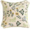 Tosleo Kissenbezüge Bestickte Dekorative Wurfkissenbezüge 40 x 40 cm Stickerei Gebrochene Blumen für Gartenlounge Sofa Dekokissen Wohnzimmer Schlafzimmer 2 Stück Set Kissenbezüge Blumenmuster