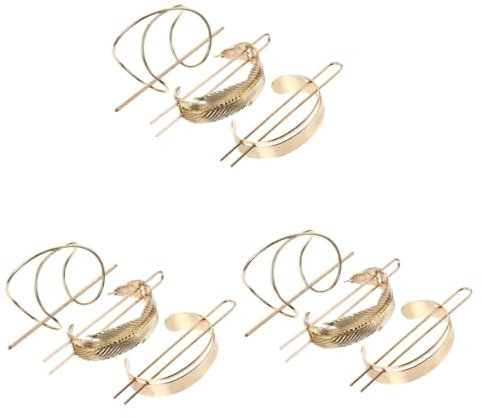 Angoily 9pcs Wedding Hair Comb Hair Cuff Bun Stick Pin Women Accessories for Braids Stylish Decor