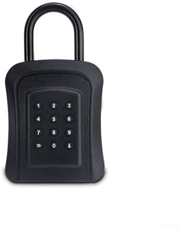 Zoegneer Boîte à clés connectée avec application smartphone pour clé électronique TTlock - Déverrouillage à distance - Boîte de mot de passe intelligente pour décoration de maison d'habitant