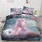 Generisch Anime Girl Deko - Anime Girl Bettwäsche 140x200 Winter, Japanisch Bettbezug 2er Set mit 1 Kissenbezug 70x90, Weiche Mikrofaser Winterbettwäsche mit Reißverschluss O*&183