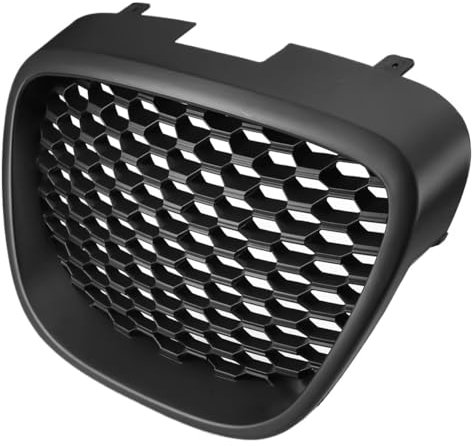 Front Nieren Kühlergrill Für Seat Leon 1P MK2 Für Altea 5P Für Toledo MK3 2006-2009 1133007 Hitzebeständiger Kühlergrill Grille Honeycomb Front Bumper Grill Frontgrill(Matt-schwarz)