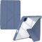 Funda para iPad Mini (A17 Pro, 2024, 7ª Generación) / Mini 6 (2021, 6ª Generación),Diseño Origami con 5 Posiciones de Ajuste, Funda Acrílica Trasera Transparente