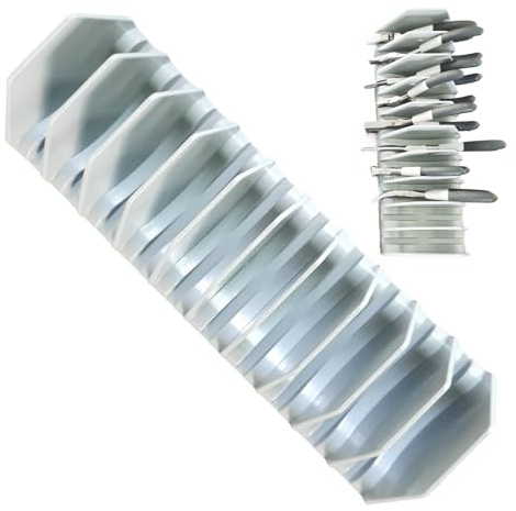 Rrlihjgu Soporte para llaves, organizador de llaves de vaso | 10 ranuras de extensión para conductor, cajón para coche, camión, tienda, escritorio, garaje, trabajo automotriz