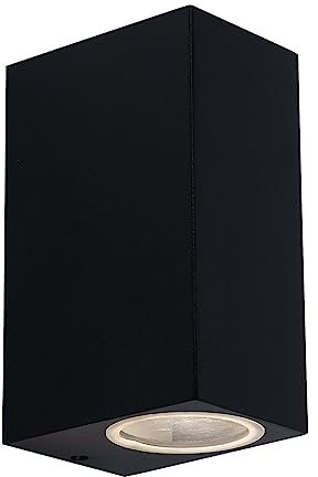 V-TAC Up Down Strahler Alu Beleuchtung Haus Wand Spot Strahler Leuchte Garagen Lampe schwarz 7511