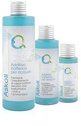 Askoll 981005 Biocondizionatore Additivo Batterico Ultrafast Bio Active 55 ml per Acquari