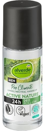 alverde MEN Deo Roll-On Active Nature, 1 x 50 ml