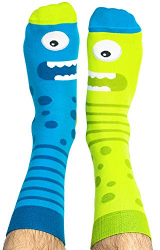 Nanushki unisex lustige verrückte Motiv Socken Monster (40-43 EU, Monster)