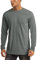 MAGCOMSEN Men's Outdoor UV Protection Shirts UPF 50+ Casual Lightweight T-Shirts for Men Long Sleeve Shirts Mens Quick Dry Running Walking T Shirts Grey