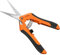 VIVOSUN 3er-Packung Gartenschere 17cm Pflanzenschere mit ergonomischen Griffen Baumschere mit geraden Klingen und Titan-Antihaftbeschichtung Rosenschere Orange
