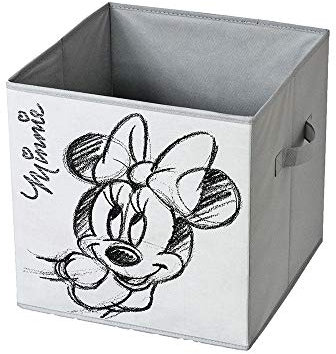 Domo Pack Living 83528 Würfel Minnie, 32 x 32 x 32 cm, Mehrfarbig, bunt, 32x32x32 cm