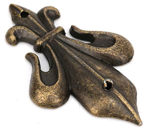 Cikonielf 10 Stück Bronze Eckschutz Kantenschutz Stoßstangen Metall Vintage Möbel Eckschutz Ton für Home Office Schrank Dekoration(SMALL)