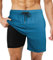 Wantonfy Shorts de Bain Homme Maillot de Bain Doublure de Compression Séchage Rapide pour Piscine Natation