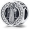 Charm für Pandora 925 Sterling Silber Priester Charms für Damen Passen Europäisch Armband Anhänger, Retro-Stil Charm Schmuck Geschenk für Frauen