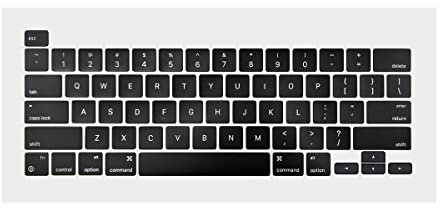 ICTION A2338 Tastenkappen, US-Standard-Ersatz für MacBook Pro Retina 13 Zoll M1 A2338 Ende 2020