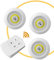 Ezonik Pack 3 Luces con mando distancia.Luz Led ADHESIVA.Luz blanca Inalambrico.Instalacion sin cables,(Pilas no incluidas) Lampara sin Electricidad.Cocina,Habitacion,Baños,Interior,Armarios.