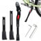Fahrradständer 16-29 Zoll kinderfahrrad, 4 cm Höhenverstellbarer Kinderfahrrad Ständer, Fahrrad Seitenständer für 16 18 20 22 24 26 29 Mountainbike, Rennrad, Sportfahrrad, Cityrad (22-29 ZOLL)