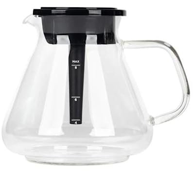 Simply Good Coffee - 8 Tassen Ersatzkaraffe für Kaffeemaschine, Kaffeekanne, Ersatzkaraffe für Kaffeemaschine, Kaffeekanne aus Glas