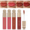 4 Colors Liquid Lipstick Set Tinted Lip Oil Mirror Lip Gloss Weightless, Waterproof, Long Lasting, Lip Stain Tint Matt Lipstick Makeup Gift Set For Women (SetB)