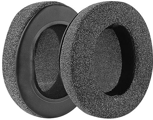 Ear Pads Cushions for Audio-Technica ATH-M50XBT ATH-M50X M40X M30X M20X M10X ATH-ANC9 Headphones, Comfort Linen Replacement Earpads Cover Ear Cups Headset Repair Parts