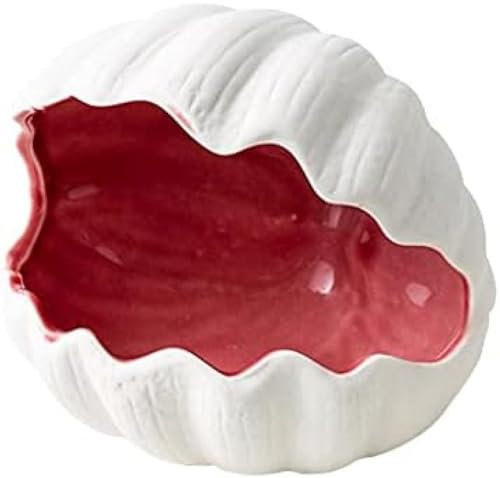 Bandeja De Adornos De Almacenamiento De Llaves De Porche, Decoraciones De Escritorio De Sala De Estar De Concha De Cerámica, Decoración De Tocador, Plato De Llave De Entrada, Plato Decorativ