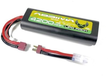 Absima Wiederaufladbarer LiPo-Akku 7.4V 4500mAh 25C Hardcase T-Stecker