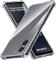 PIXFAB for Sony Xperia 10 VI Clear Case, Shockproof [Ultra Slim] Scratch Resistant Gel Rubber Silicone [Protective Case] Gradient Phone Cover for Sony Xperia 10 VI - Clear