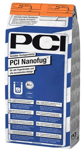 PCI Nanofug 4 kg Nr. 05 Mittelbraun Variabler Flexfugenmörtel insbesondere für Steingut- und Steinzeugbeläge Sika