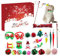 Katzen Adventskalender 2024, 24er Set Katzenspielzeug, Weihnachtskalender 24 Katzenspielzeuge, 24 Tage Weihnachts Countdown Katze interaktives Spielzeug, Countdown Xmas Geschenk für Kitten