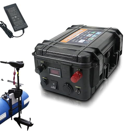 HJGHY 12 Volt Lithium Iron Phosphate Battery 12V 100Ah 120Ah 150Ah LiFePO4 Outdoor Thruster Battery for Electric Boat Fishing Boat Propeller Marine Propulsion Battery,12V 150Ah