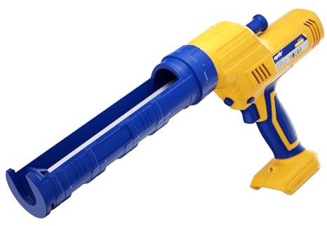 Mellif Cordless Caulking Gun,Compatible with DeWa/t 18v Battery (Not Included) | 5-Speed Electric Sealant Gun, Anti-Drip Design for Bathroom, Kitchen & Window Sealing (Tool Only)
