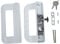 VILLCASE 1Set Sliding Glass Door Handle Heavy Duty Aluminum Alloy Lock for Sliding Doors Easy to Install Durable Design Versatile Use Replacement for Damaged Handles