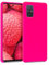 kwmobile Hülle kompatibel mit Samsung Galaxy A71 Hülle - Silikon Handy Case - Handyhülle weiche Oberfläche - kabelloses Laden - Neon Pink