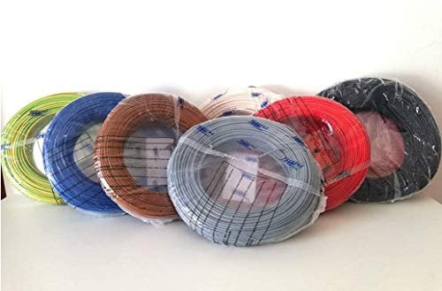 CAVO ELETTRICO FS17 SEZIONI 1.5-2.5 - 4-6 MM² UNIPOLARE 20 METRI (4 mm², Marrone)