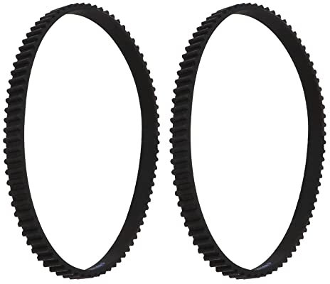 ECSiNG Motorroller Ölpumpe Antriebsriemen 240-3m-6 80 Zähne Gummi Ersatz Synchronriemen Schwarz Kompatibel mit Piaggio usw. 50ccm