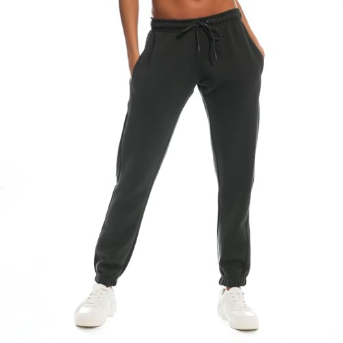 Light & Shade LSLPNT006 Ladies Soft Touch Loungewear Sweatpants Joggers Jogging Pants Bottoms, Charcoal, XL