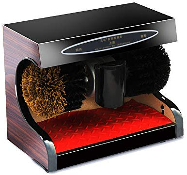 Cireuse à chaussures électrique, tabouret de cireuse à induction automatique multifonctionnel utilisé dans divers tabouret de cireuse à chaussures Haluction utilisé dans diverses salles Cireuse à cha