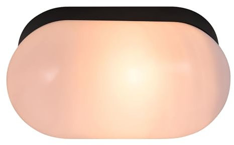 Nordlux Foam Badezimmer Deckenleuchte Schwarz IP44 E27