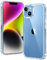 FNTCASE for iPhone 13 Phone Case: iPhone 14 Clear Slim Anti Yellowing Cover - Rugged Durable Shockproof Drop Protection