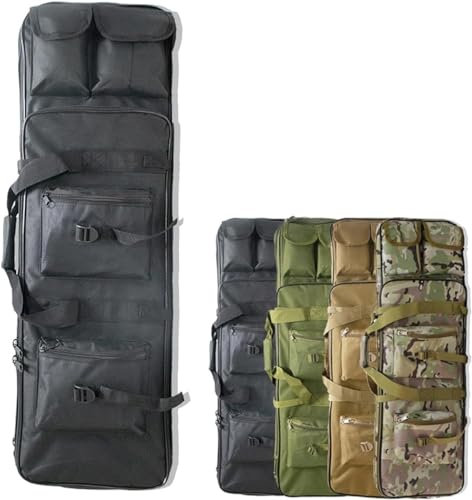 Taktische Gewehrtasche Waffentasche, Waffenkoffer Langwaffentasche Futteral Airsoft Waffen Rucksack Schrotflintenscheide für Jagd und Schießen B,94CM