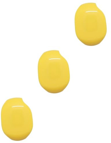 Gadpiparty 3 Stücke Rolle Reise-freundliche Kopfhörer Gelb Automatische Rolle Kopfhörer Box Abs Kopfhörer Kabel Daten Kabel Organizer