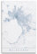 BPQN Stadtkarten-Poster, Ozeanien, Australien, Melbourne, dekoratives Gemälde, Leinwand, Kunstbild, 50 x 75 cm