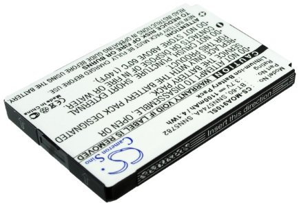 Eotdoo - Batteria di ricambio per Motorola (1100 mAh, numero articolo: BT-60, SNN5744A, SNN5782