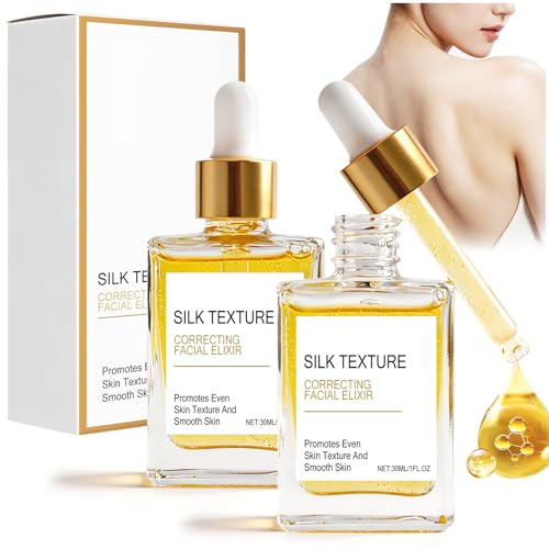 2Pack Silk Body Oil,Perfume Oils for Women,Silk Body Oil After Shower,Face and Body Essence Oils,Moisturising Body Firming Oil with Vitamin E & Hyaluronic Acid,Moisturiser for Massage and Dry Skin