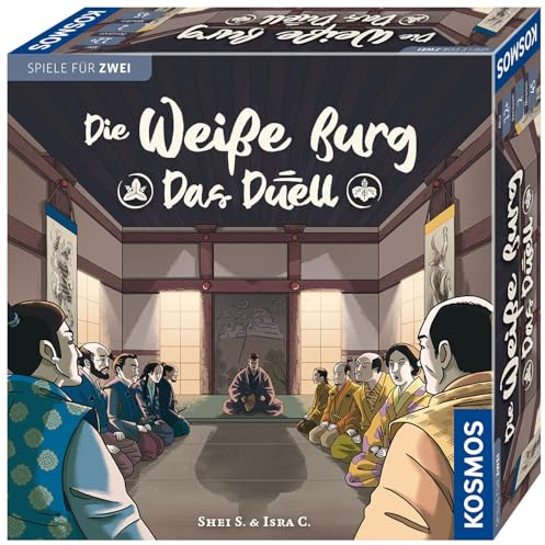 Kosmos 685775 Die weiße Burg - Das Duell, Strategie Spiel für 2 Personen, Gesellschaftsspiel, Kennerspiel
