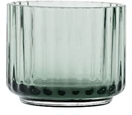 Lyngby Porcelæn Teelichthalter Ø6.7 cm Lyngby aus mundgeblasenen Glas, grün