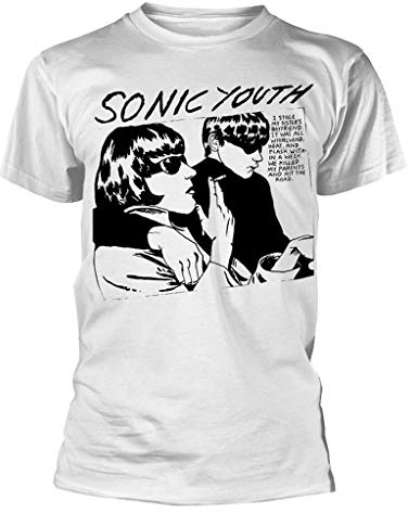 Plastic Head Sonic Youth 'Goo Album Cover' (White) T-Shirt