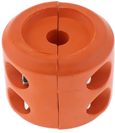 Seilwinde Kabel Haken Stopper Gummi Seil Linie Saver Für ATV UTV Fahrzeug 1/2 Zoll Kabel Öffnungsdurchmesser, Perfekte Passform - Orange